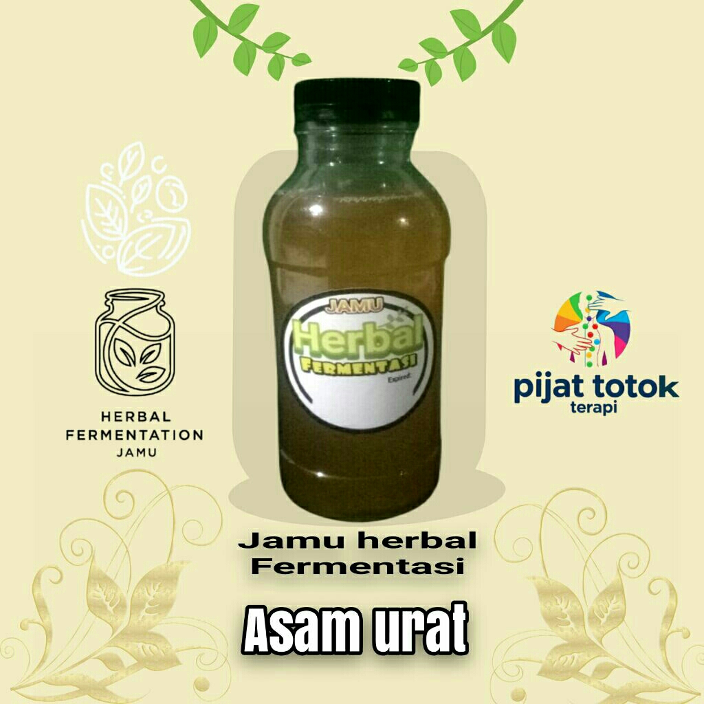 

jamu herbal fermentasi asam urat