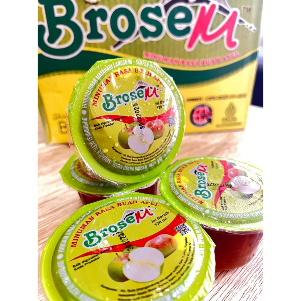 

Minuman Sari Apel Brosem Oleh Oleh khas Batu Malang Isi 32