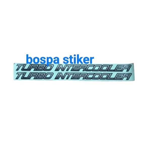 stiker mobil truk HINO 500 TURBO INTERCOOLER