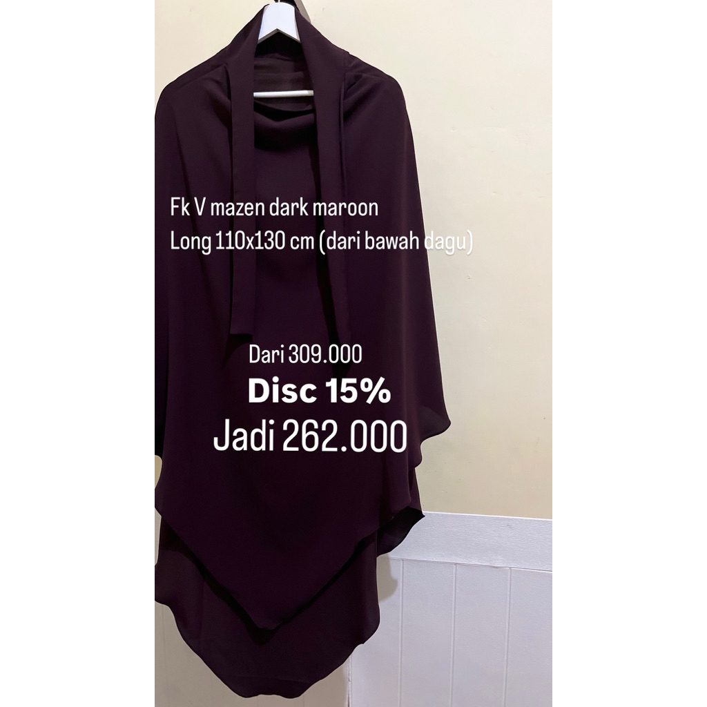 Fk Mazen dark maroon