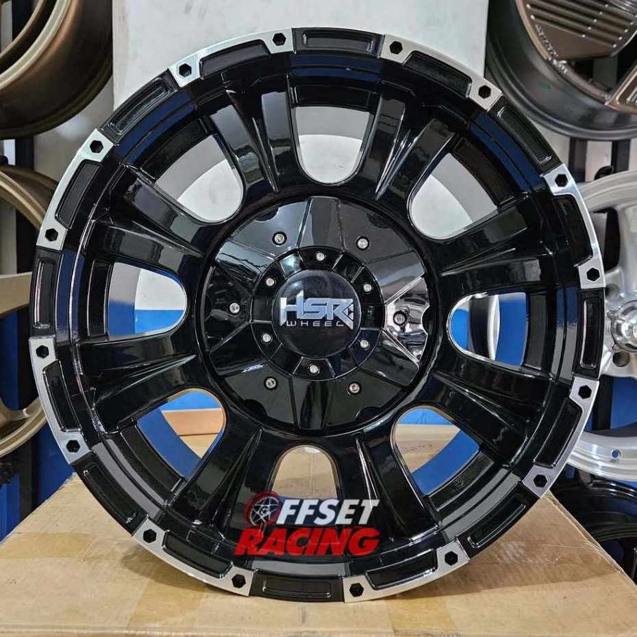 Velg HSR Ring 17 Ertiga Innova HRV Xpander Terios Velg Mobil HSR TSINGA R17 Lebar 8