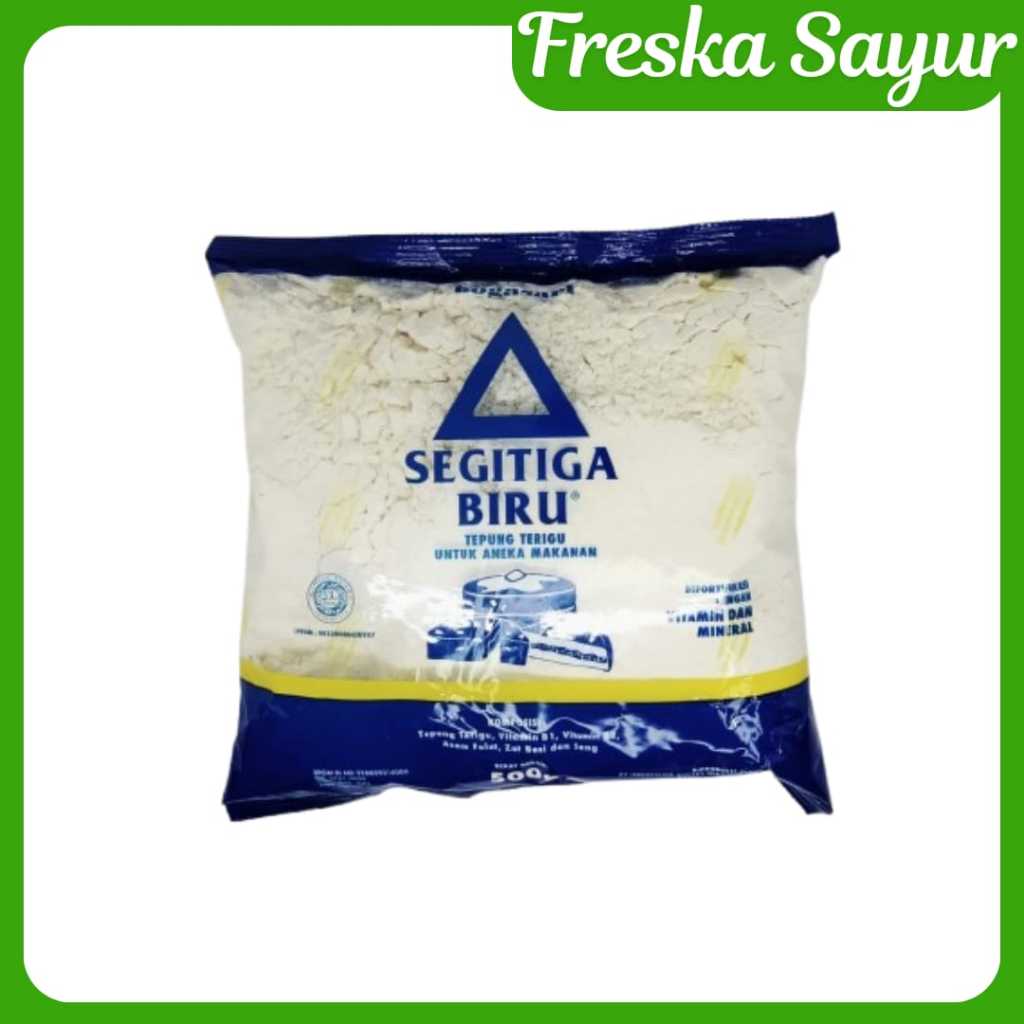 

Tepung Terigu Segitiga Biru 500 gr