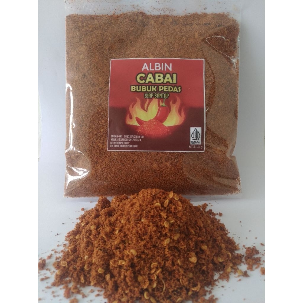 

ALBIN CABAI BUBUK 150gram | BON CABAI | BON CABE