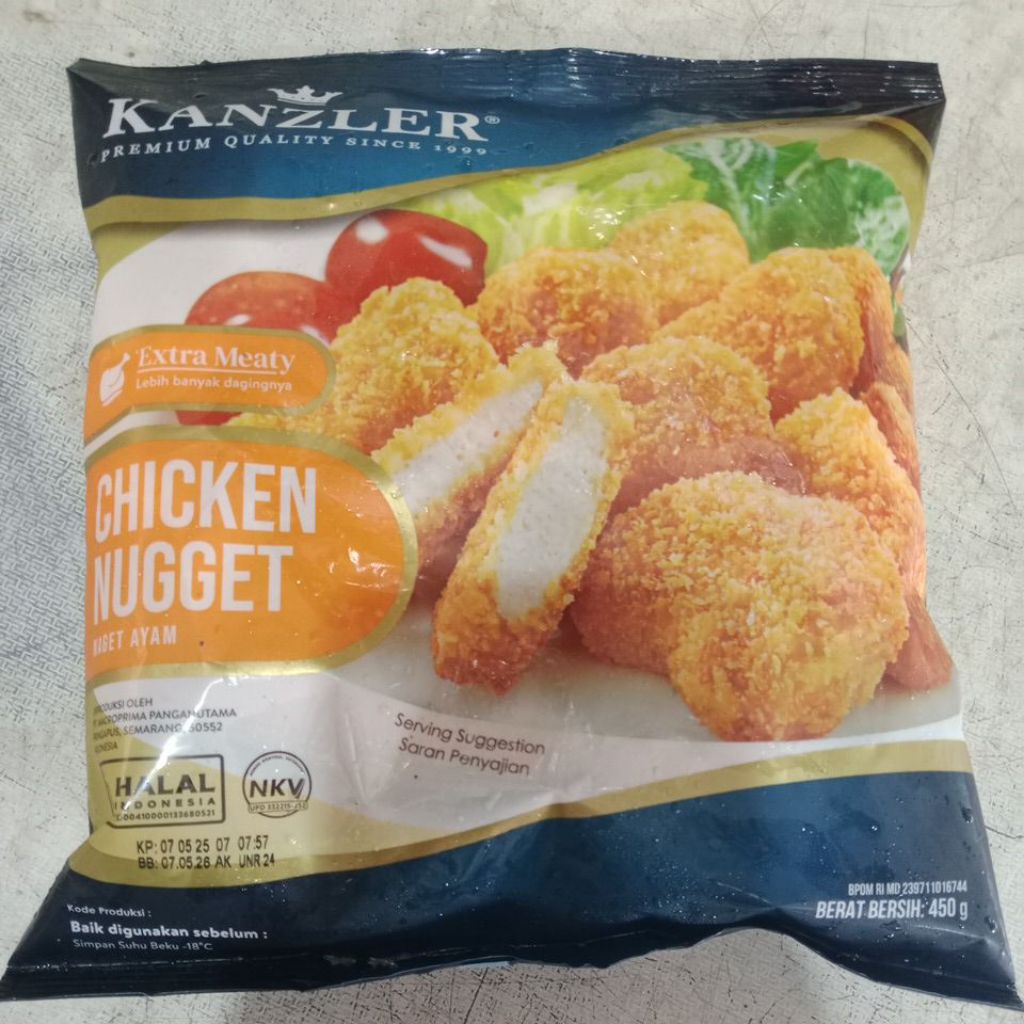 

kanzler chicken nugget 450gr