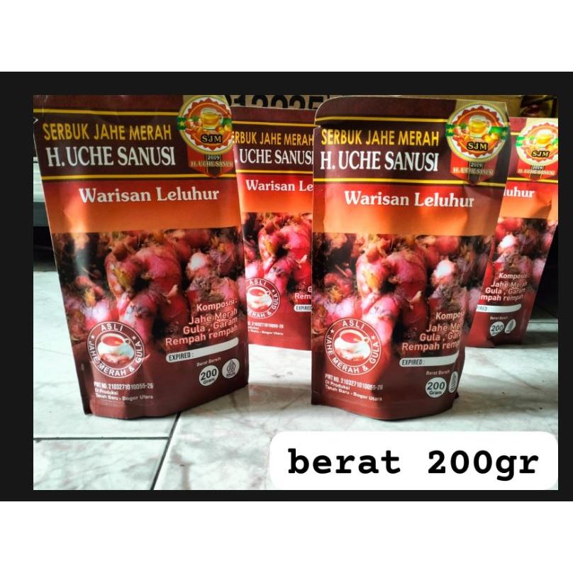 

Serbuk Jahe Merah Uche Sanusi 200gr - Ramuan Tradisional Warisan Leluhur