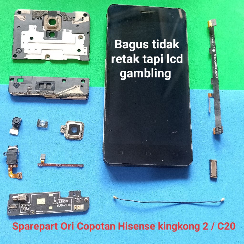 Sparepart Original Copotan Hisense kingkong 2 / C20 Second  Buzzer Loudspeaker  tutup mesin atas  ka
