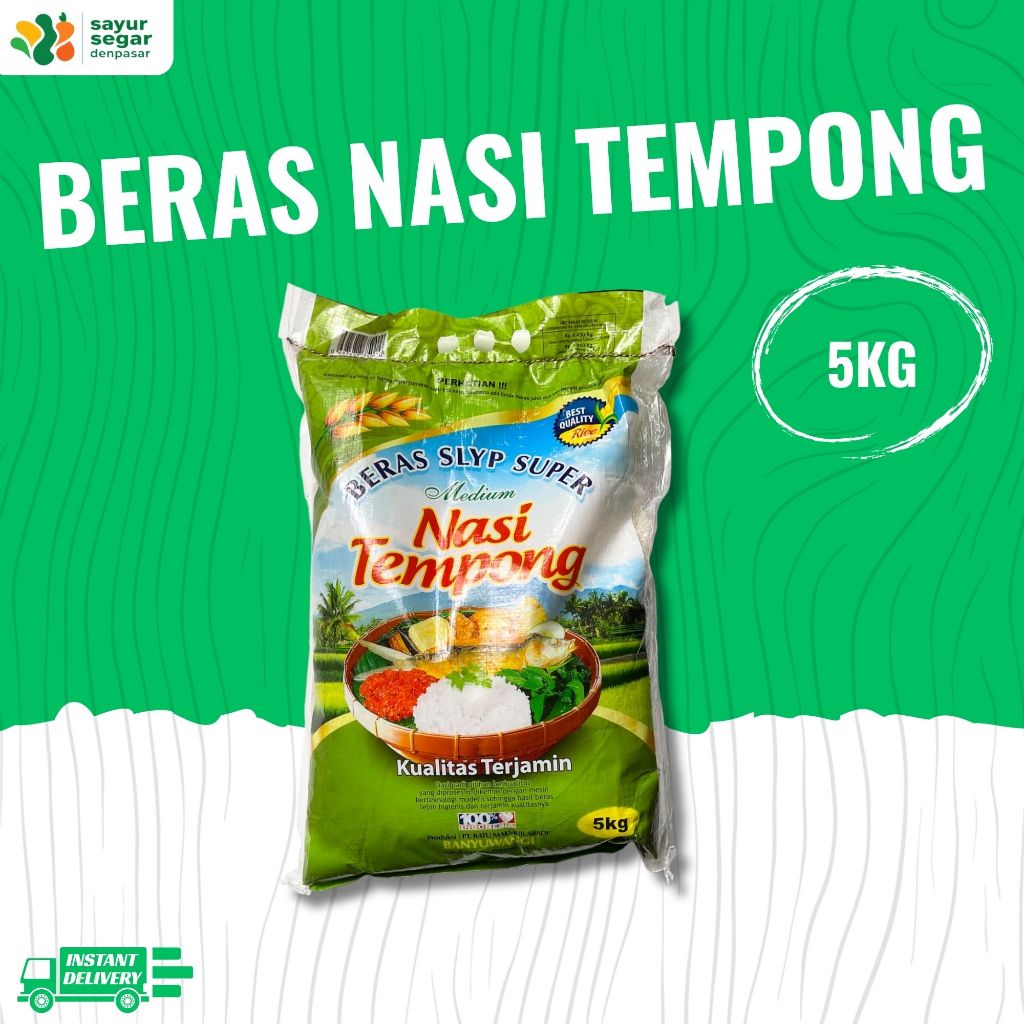 

Beras Nasi Tempong 5 kg - Sayur Segar Denpasar