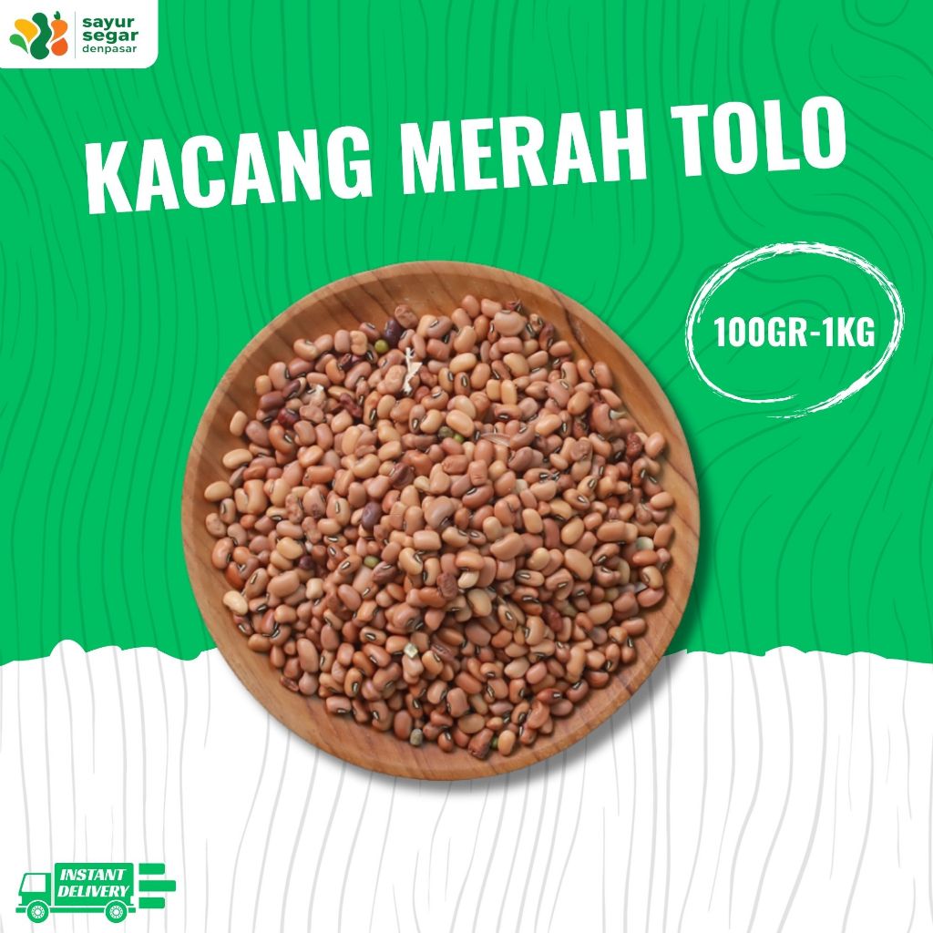 

Kacang Merah Tolo 100gr - 1kg - Sayur Segar Denpasar