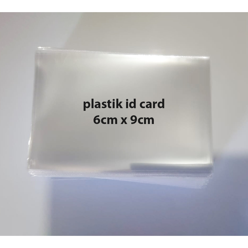 

plastik id card ( isi 100pcs )