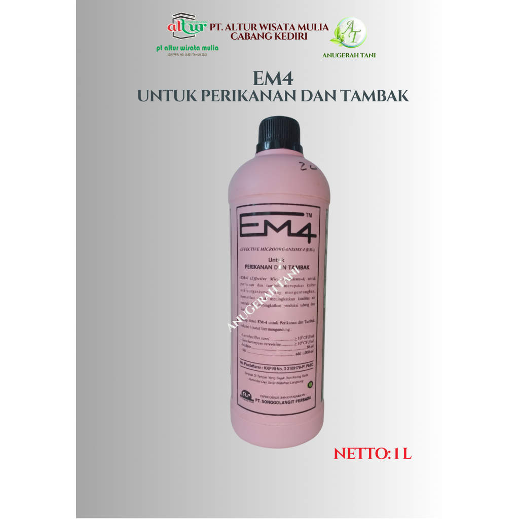 EM4 PERIKANAN 1 LITER 1 L / EM4 PERIKANAN