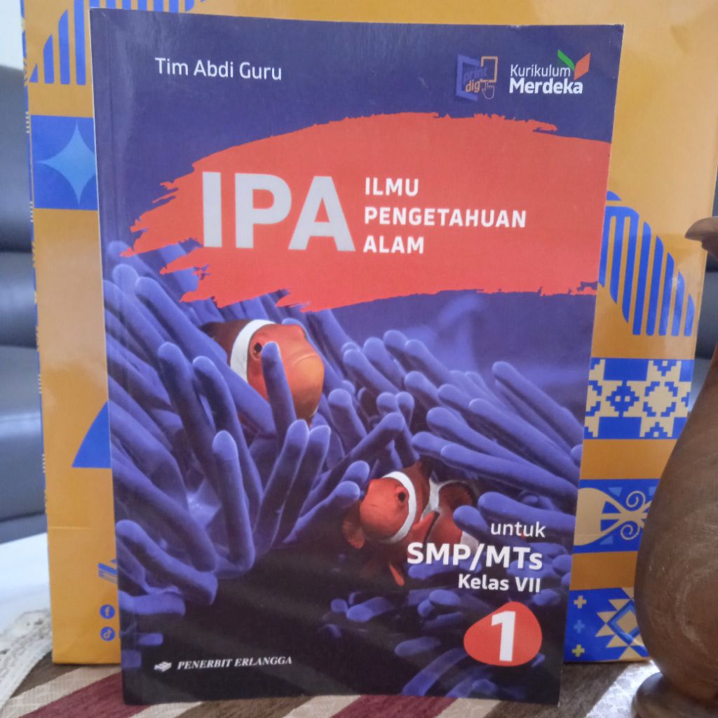 IPA (ilmu pengetahuan alam) SMP 7/1/VII kurikulum merdeka