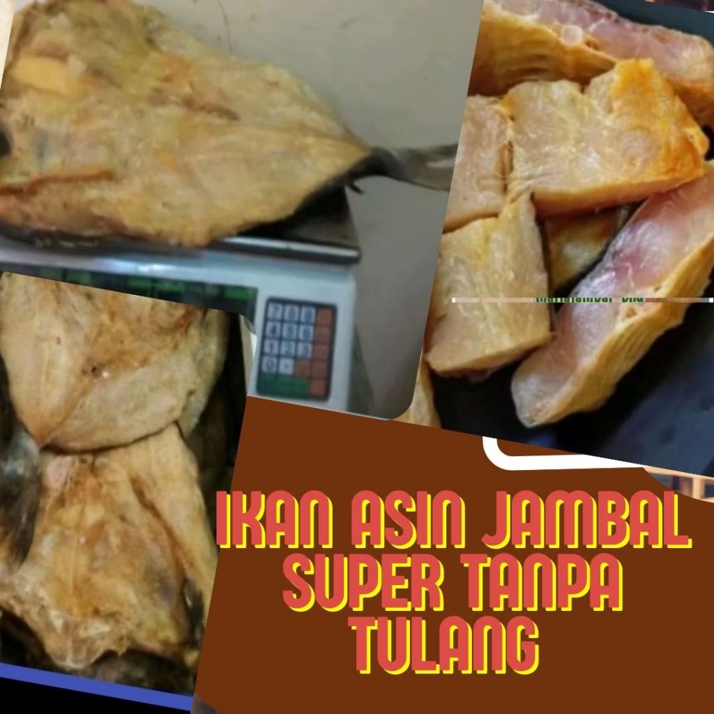 

Ikan Asin Jambal Roti Super Ngeprul Tanpa Tulang Asli Produksi Pangandaran