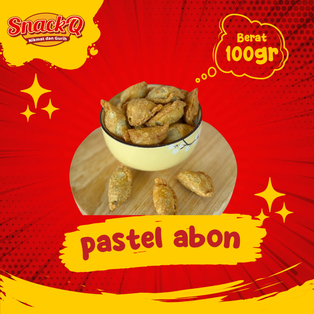 

Snackq.id _ Pastel abon mini enak renyah.