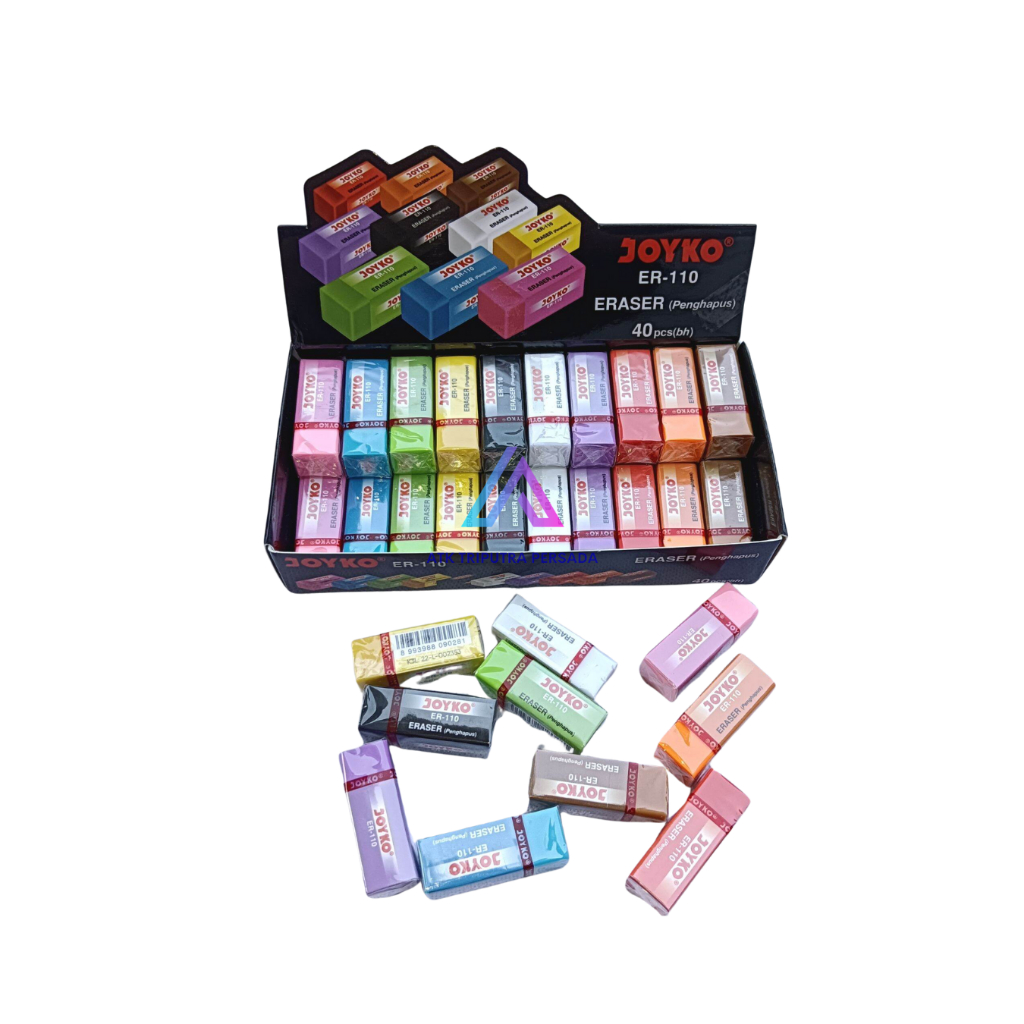 

Penghapus JOYKO Warna K ER-110 – Lembut & Tidak Merusak Kertas