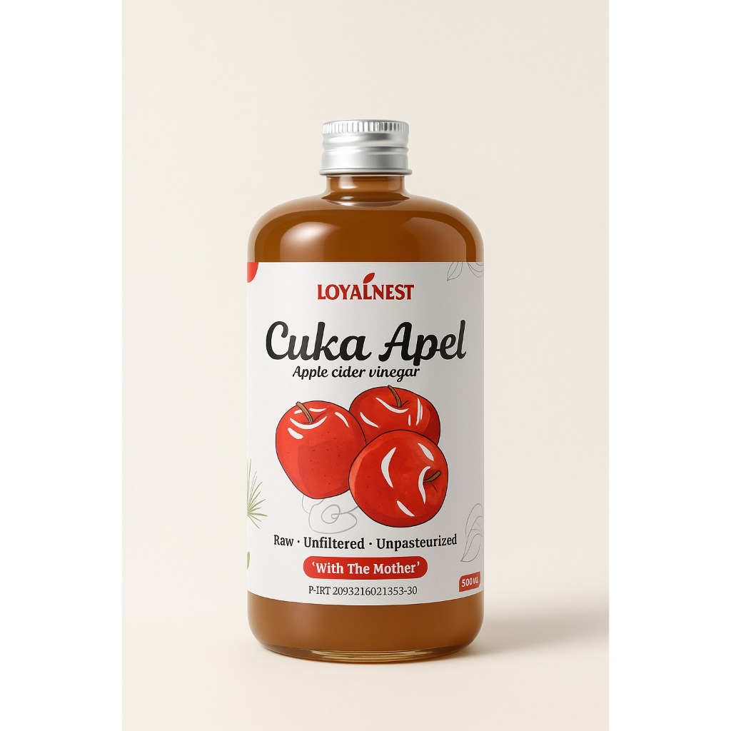 

Loyal Cuka Apel 500mlOriginal - Apple Cider Vinegar Organic