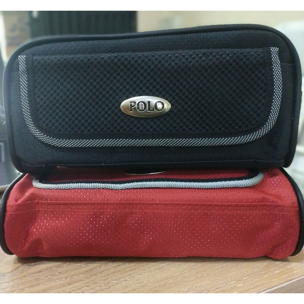 

Tempat Pensil Kain Resleting Pencil Case POLO