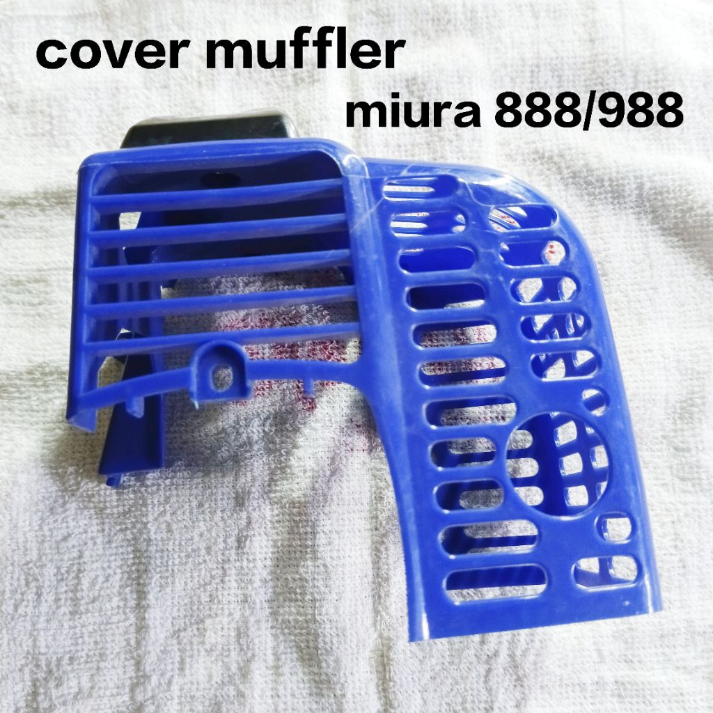 Cover muffler pelindung bodi mesin sprayer 3wz4 miura 888/988
