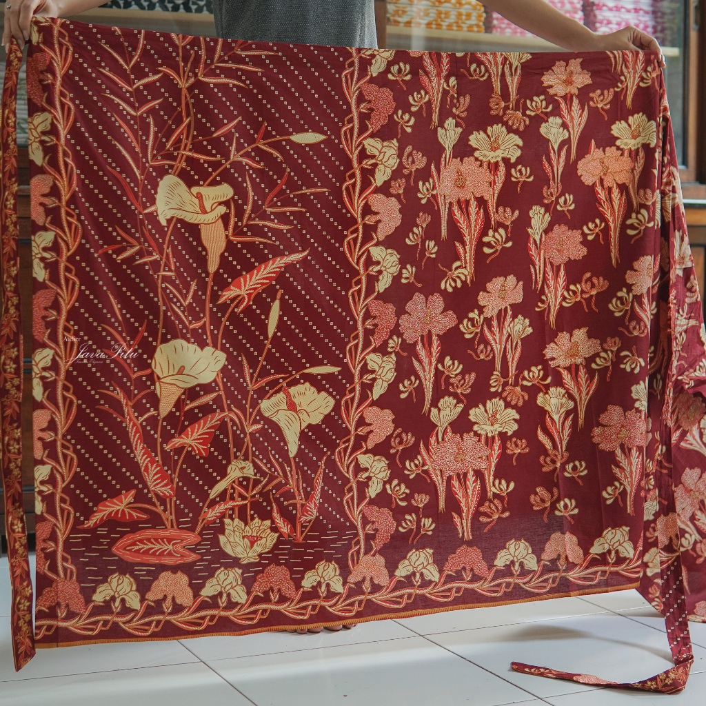 JavaPitu - Tali Batik Series - Arum Lily - Kain Lilit - Rok Lilit - 6404