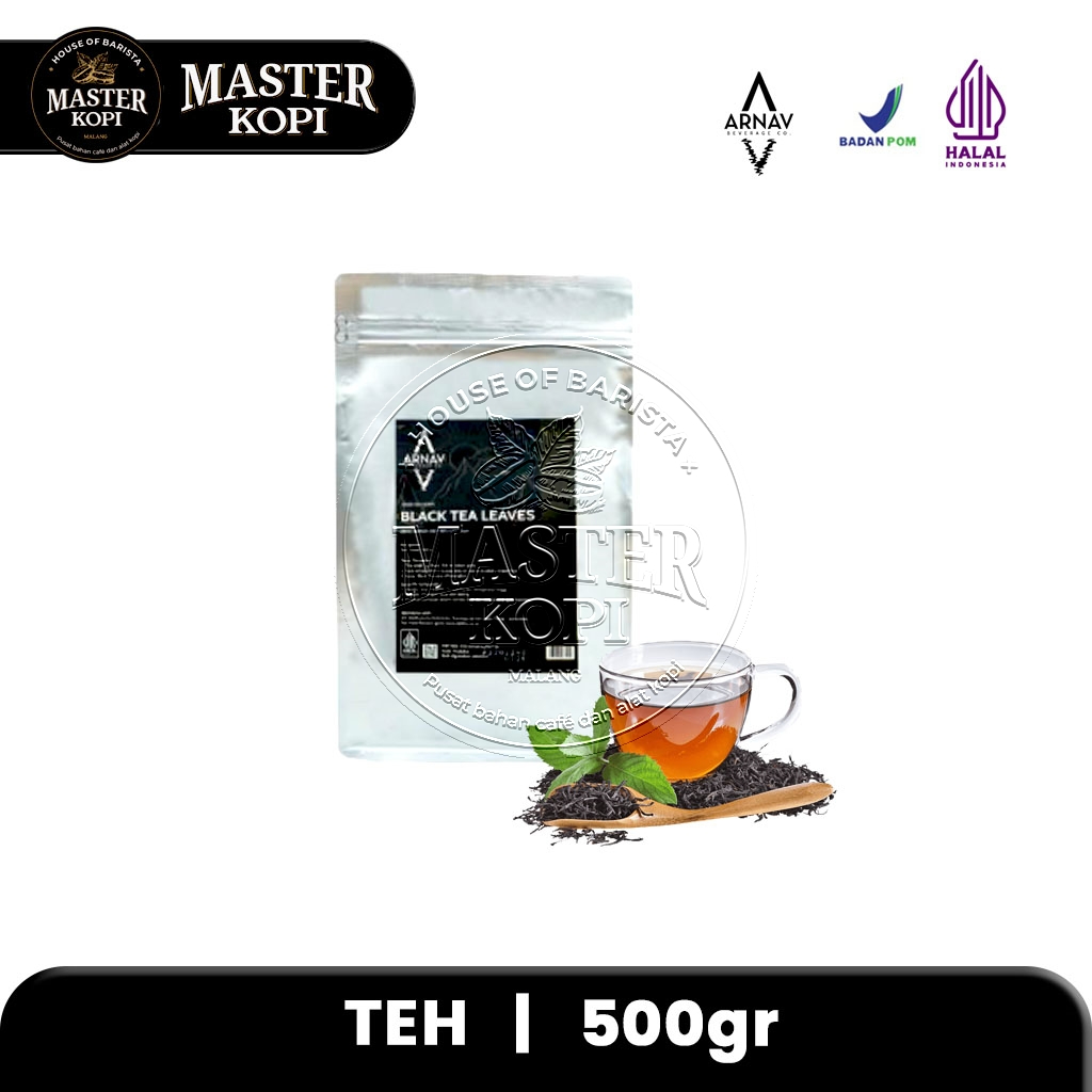 

Black Tea Leaves ARNAV Daun Teh Hitam (500gr)