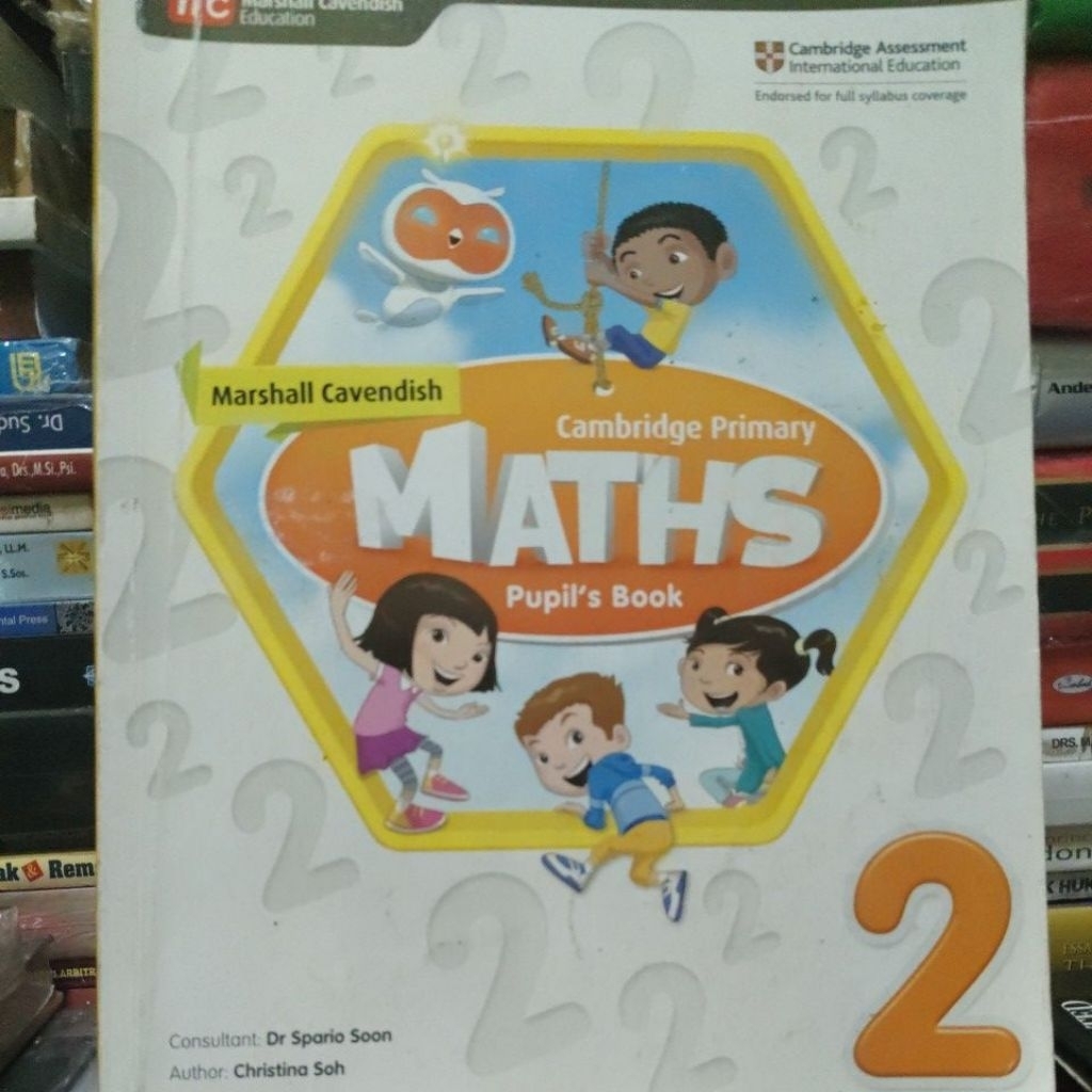 Marshall Cavendish • Cambridge Primary MATHS Pupil's Book 2 • Original preloved