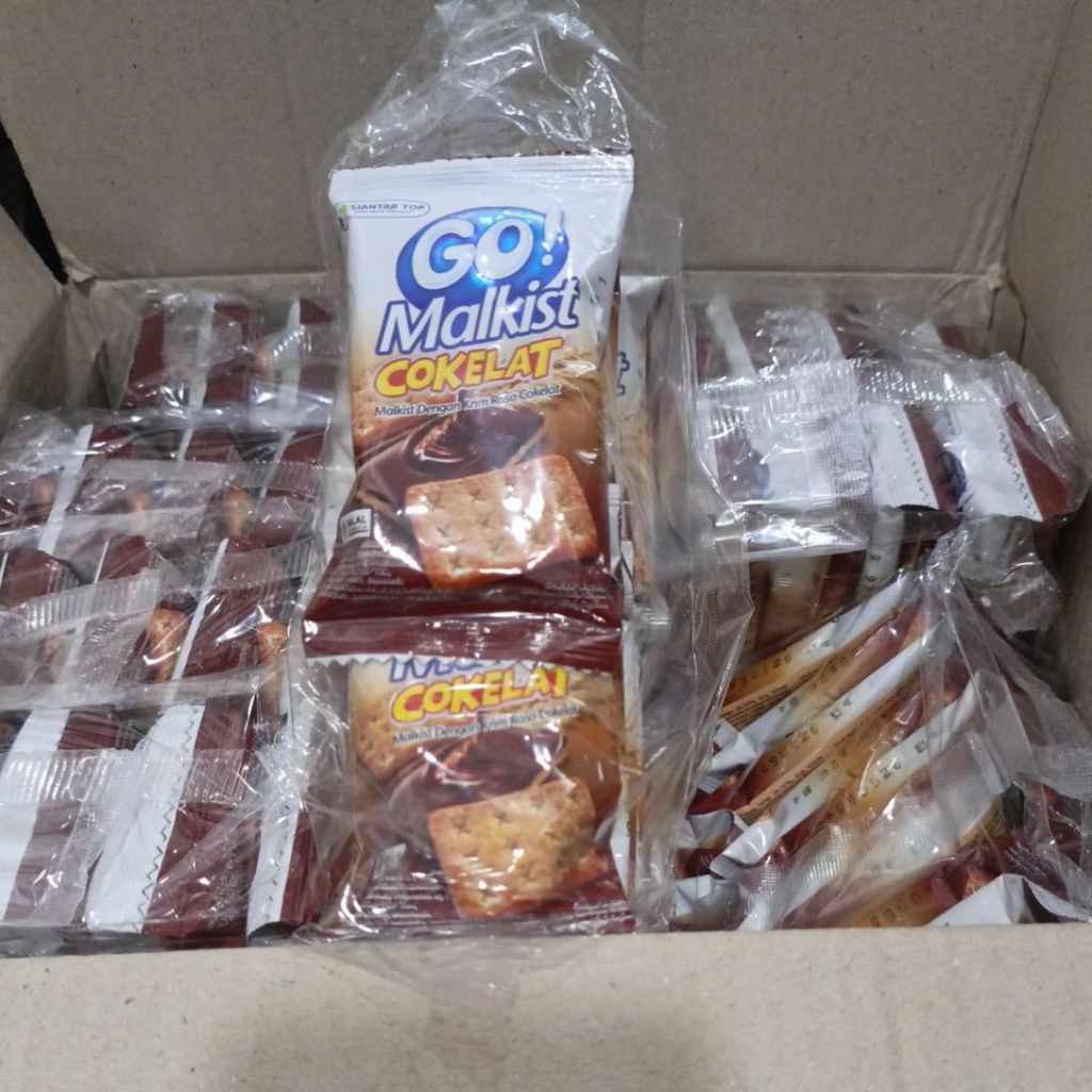

GO MALKIST COKELAT 1RENTENG ISI20