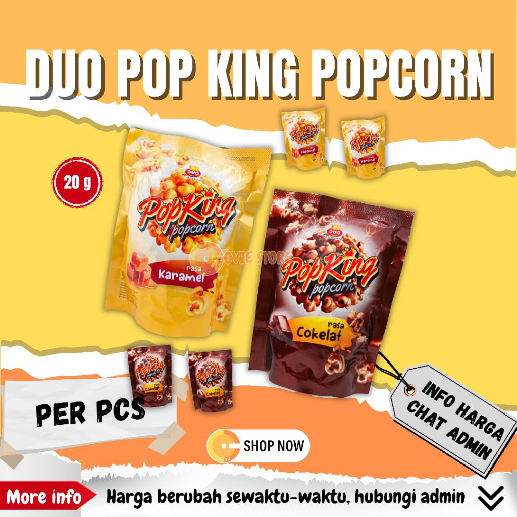 

Duo Pop King Popcorn
