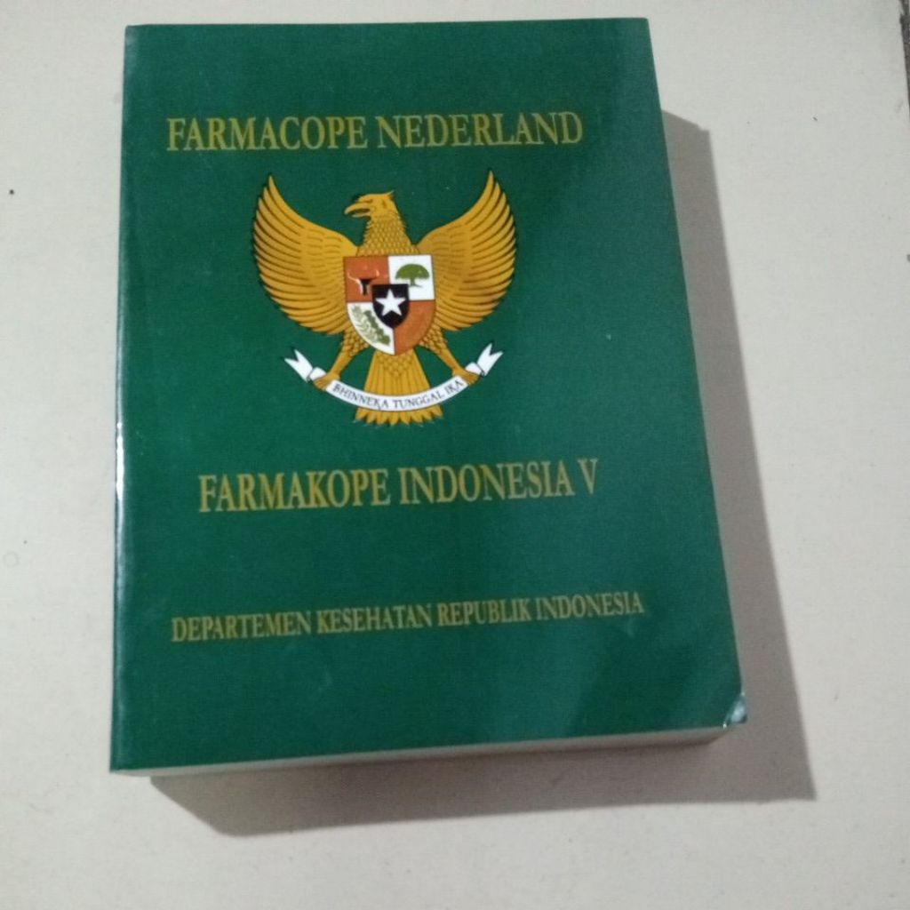 farmakope Nederland farmakope Indonesia v
