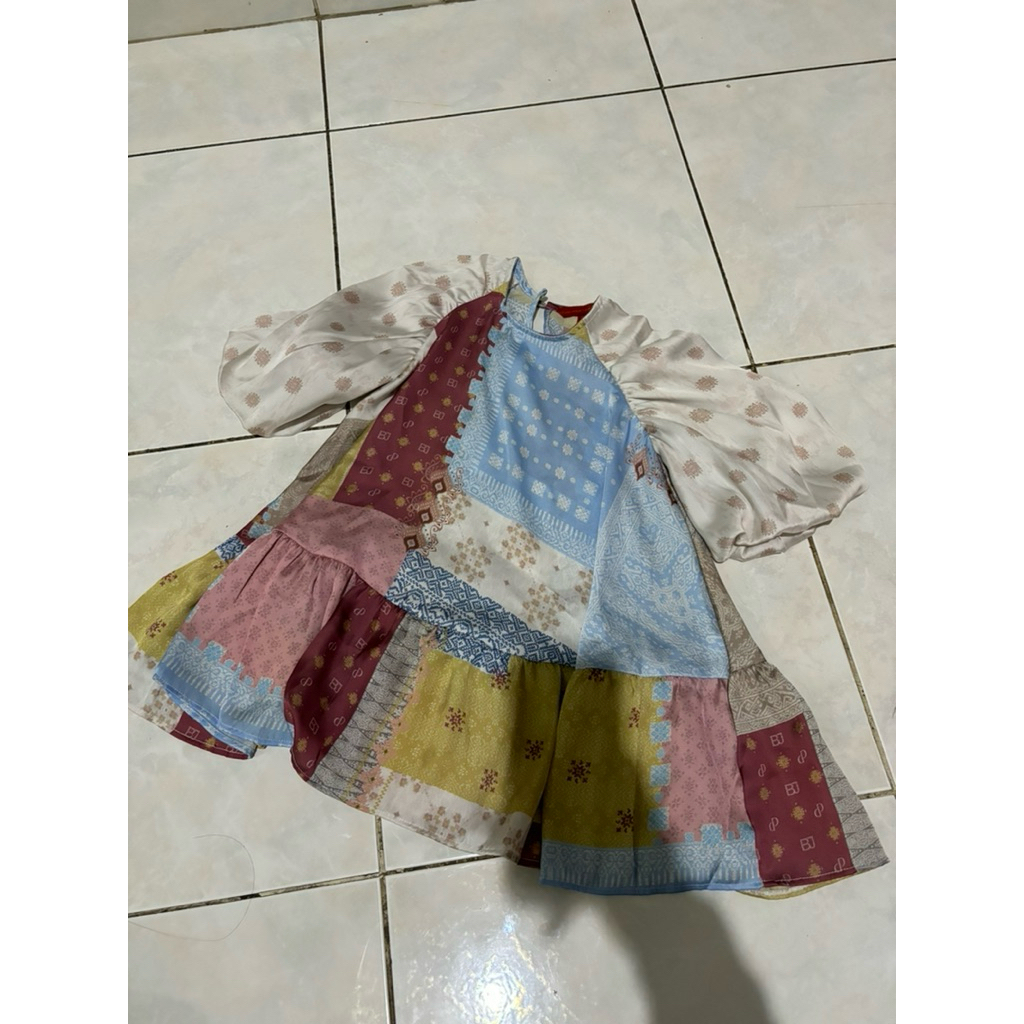 Benang jarum x Dian Pelangi Kids Dress