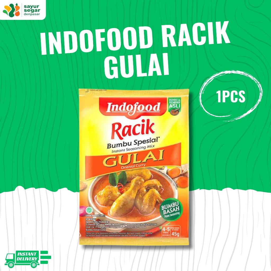 

Indofood Racik Gulai 1 pcs - Sayur Segar Denpasar