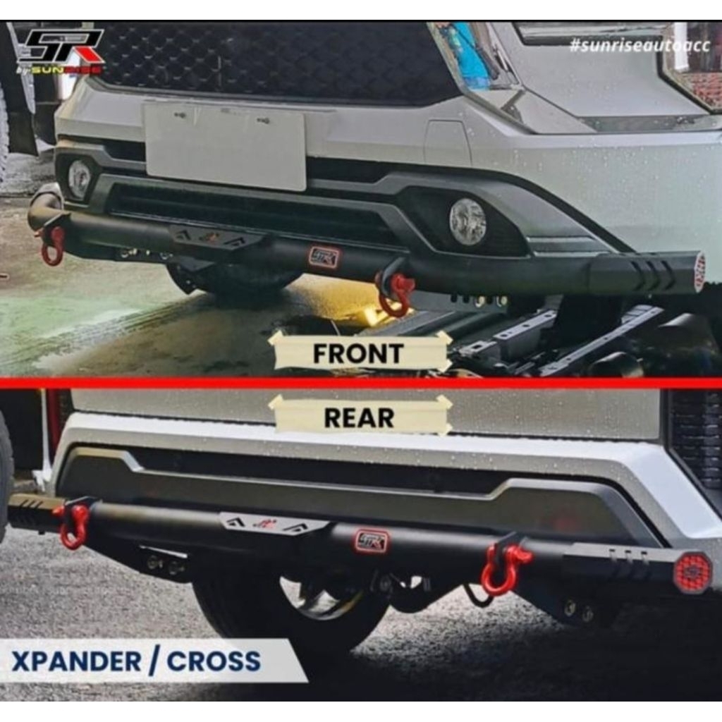 BUMPER DEPAN BELAKANG MODEL MIGHTY MOBIL XPANDER / CROSS