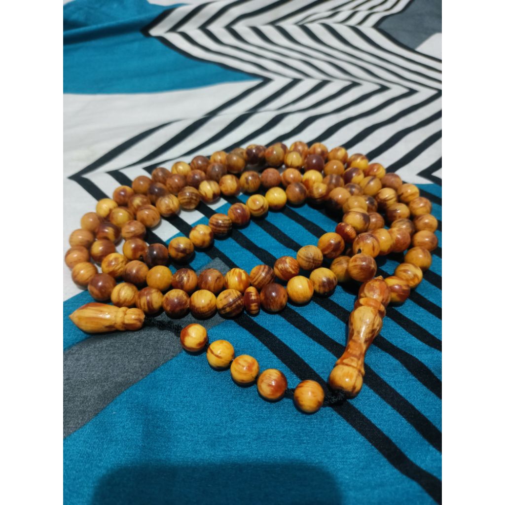 TASBIH king Sulaiman 99 butir kayu