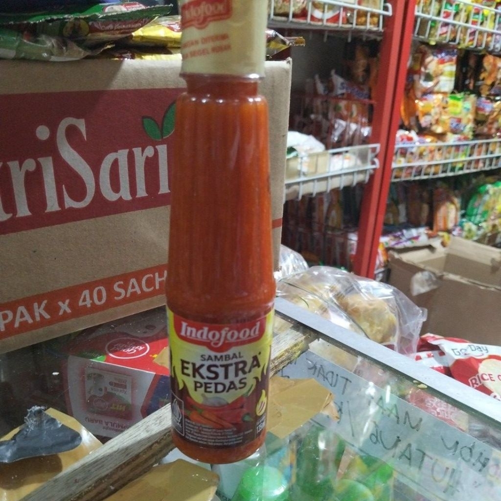 

[Harga Grosir] Saos Sambal Ekstra Pedas Indofood kemasan 135ml