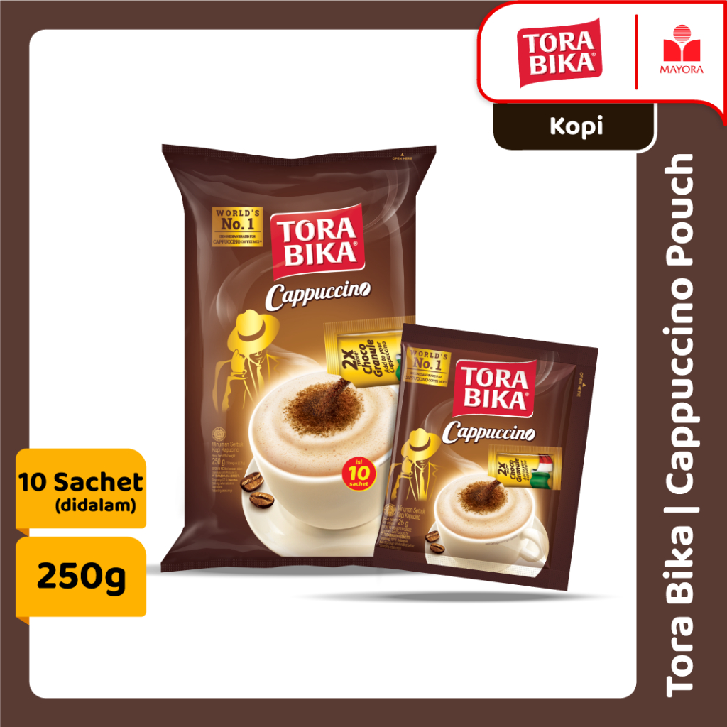 

Torabika Cappuccino Pouch [10 Sachet]