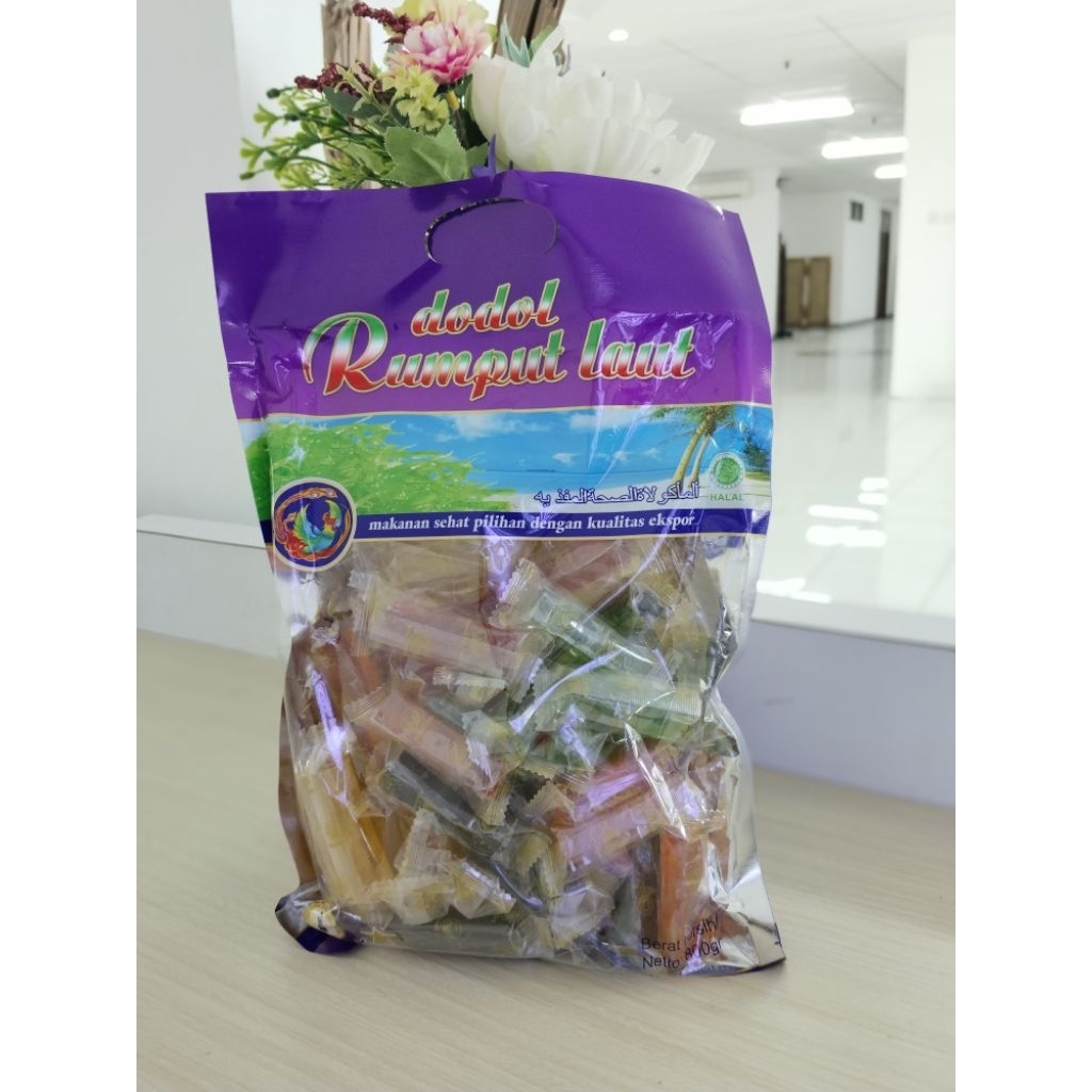 

Oleh Oleh Khas Lombok NTB Dodol Rumput Laut 800 gr