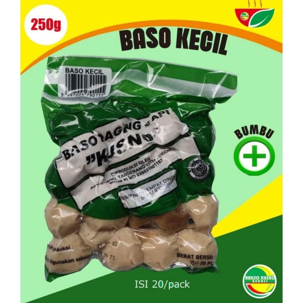 

Kusno Bakso Daging Sapi Special 250 gram