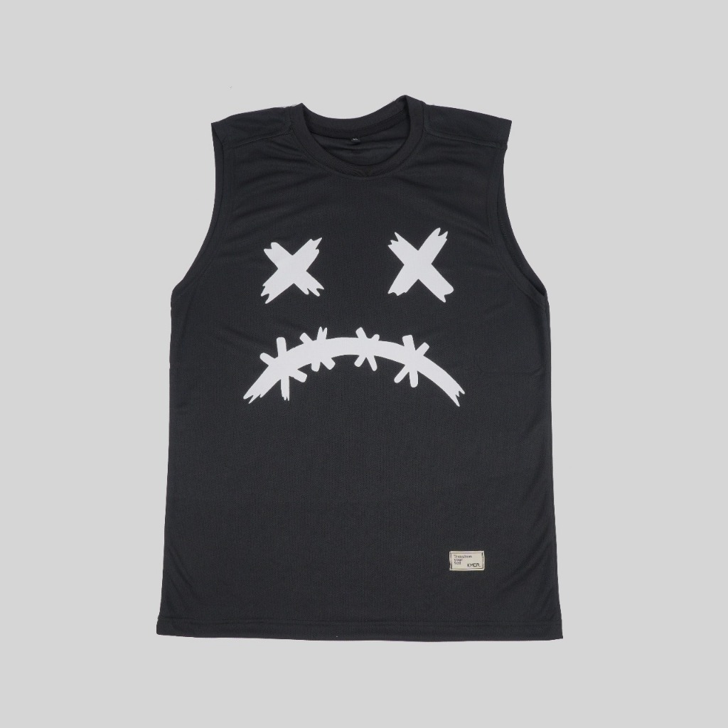 TANKTOP KMCR GYM FITNESS TANK TOP PRIA SINGLET KMCR - KMCR