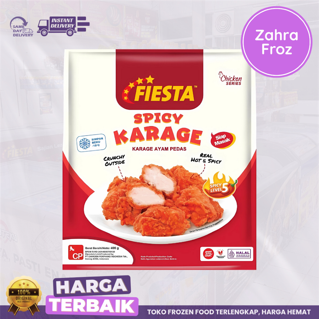 

FIESTA SPICY KARAGE 400 GR