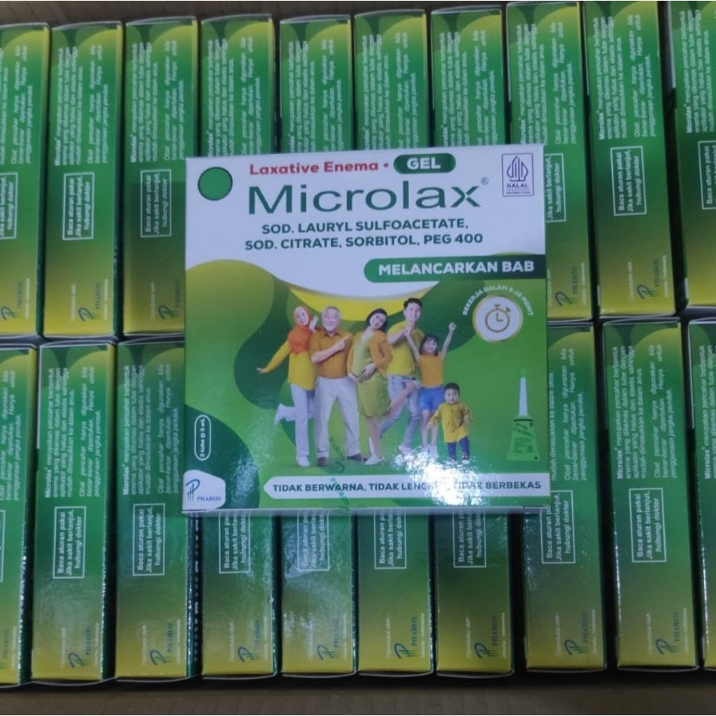 MICROLAX GEL ISI 3'S Dan 1'S dws dan anak