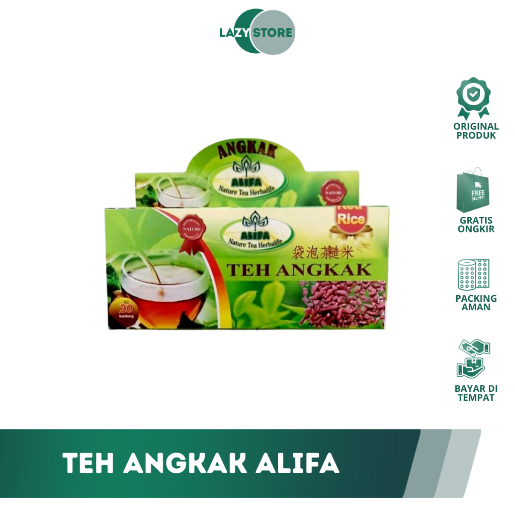 

TEH ANGKAK ALIFA - teh herbal penurun kolesterol & penambah darah | 100% original & ampuh