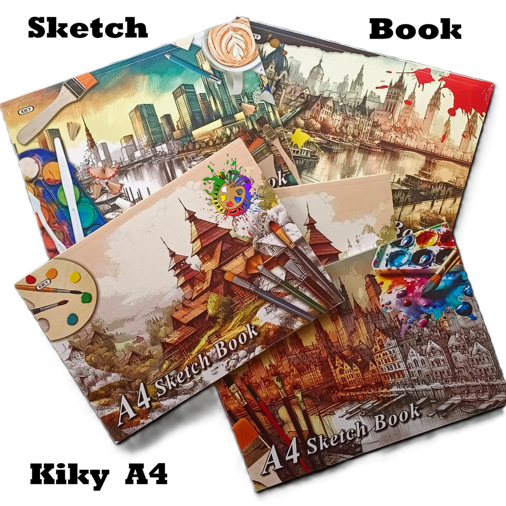 

BN - Sketch Book / Buku Gambar A4 Kiky @50lbr