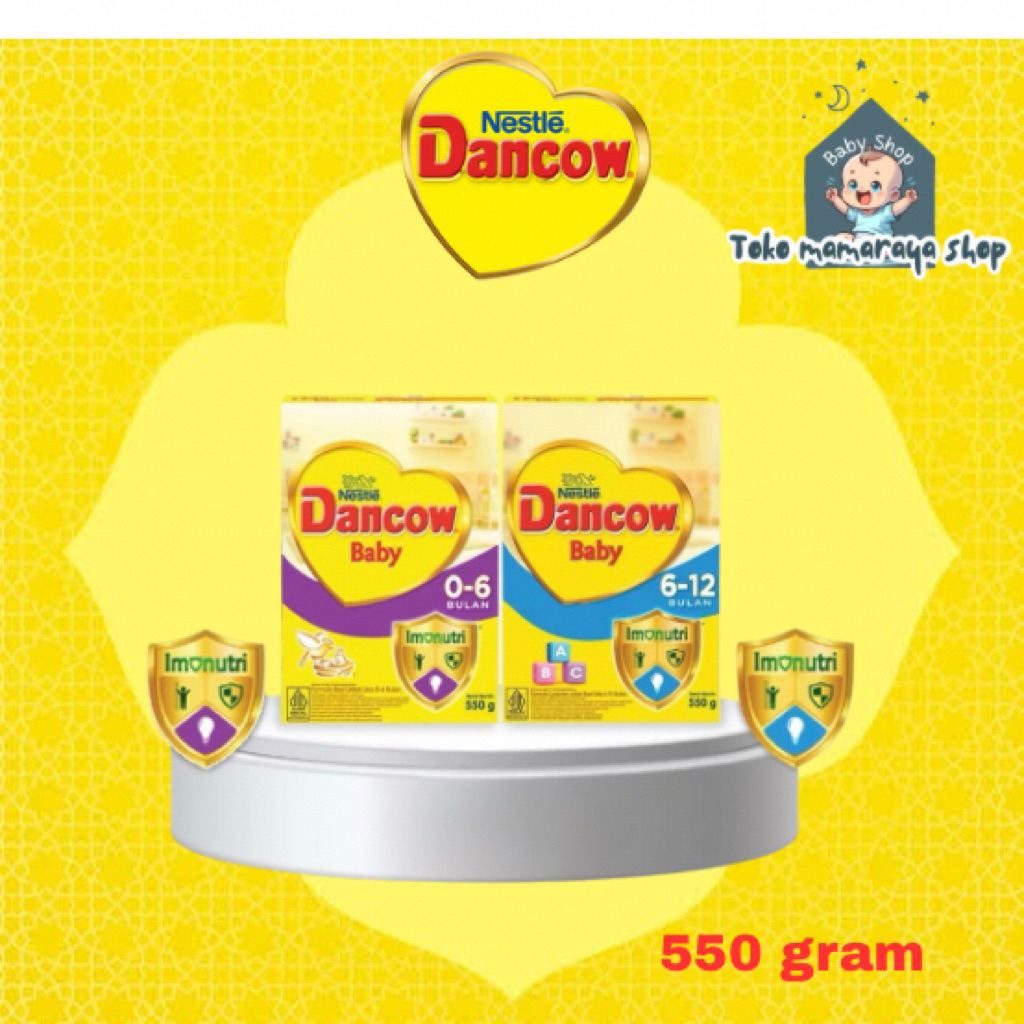 

DANCOW BABY 0-6/6-12 BULAN 550Gram