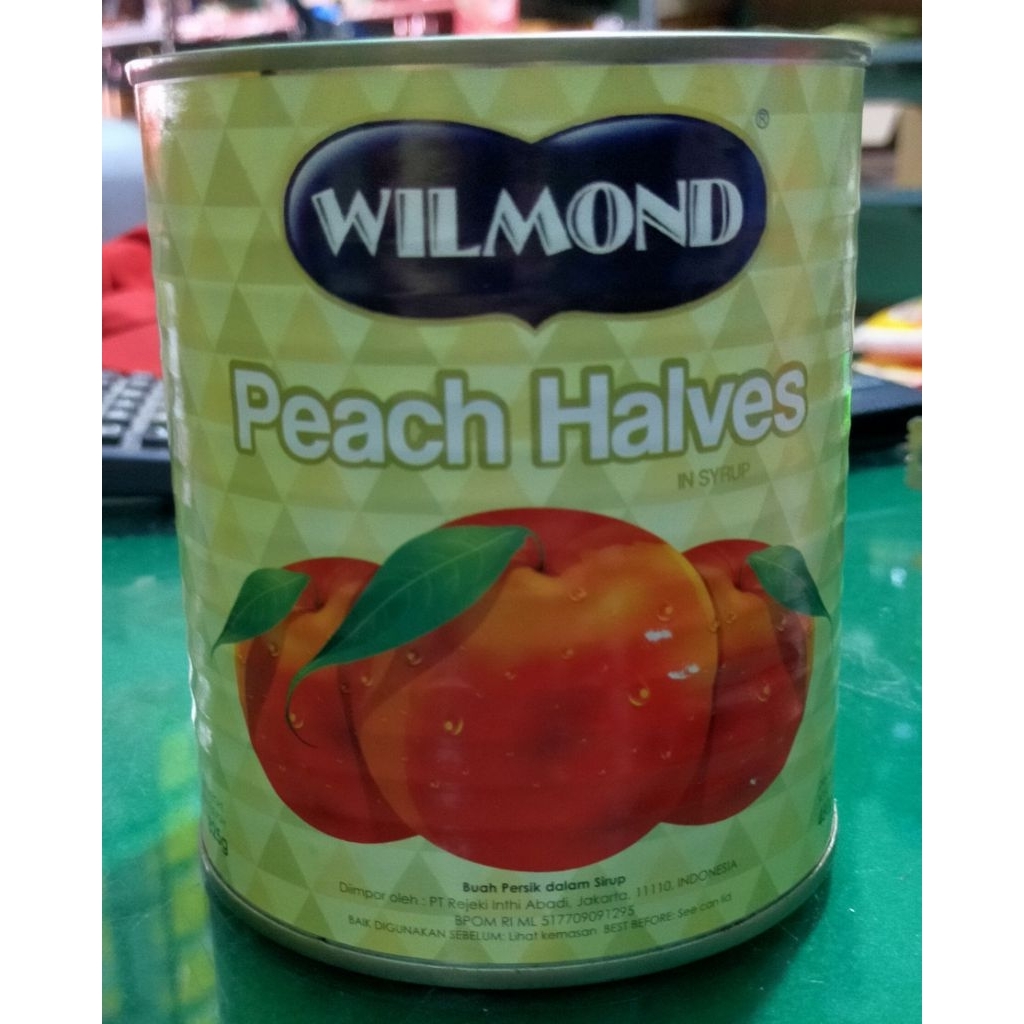 

Wilmond Peach Halves In Syrup 480 gram