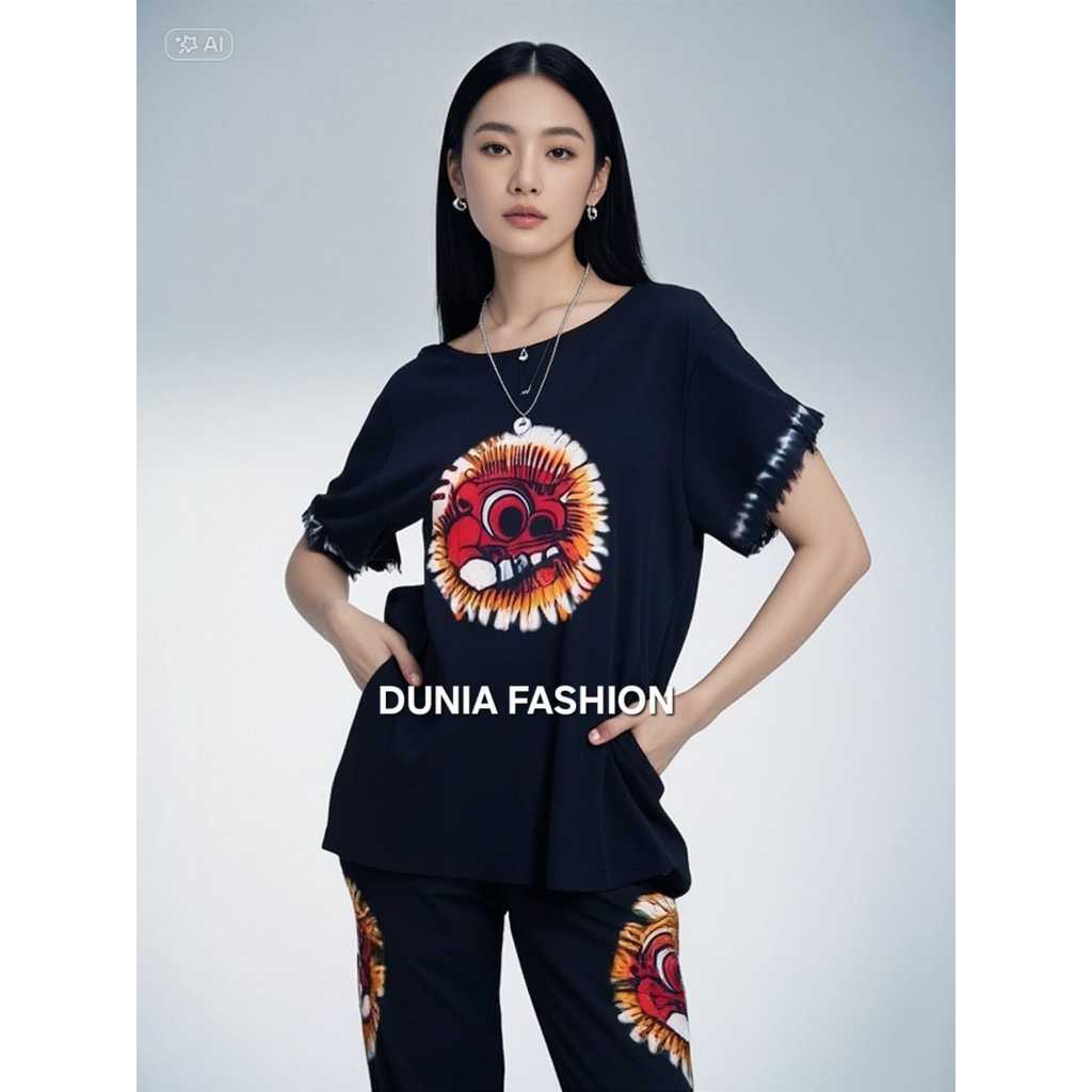 SETELAN BAJU  BALI-SETELAN BAJU MOTIF BARONG PREMIUM-SETELAN BAJU CELANA PANJANG-SETELAN BAJU TIDUR 