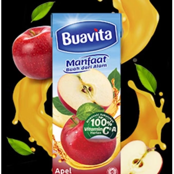 

buavita jus buah apel 245 ml