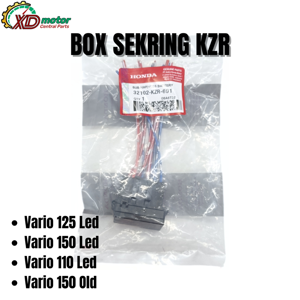 BOX SEKRING KZR HONDA UNTUK MOTOR VARIO 125 LED VARIO 150 LED VARIO 110 LED VARIO 150 OLD