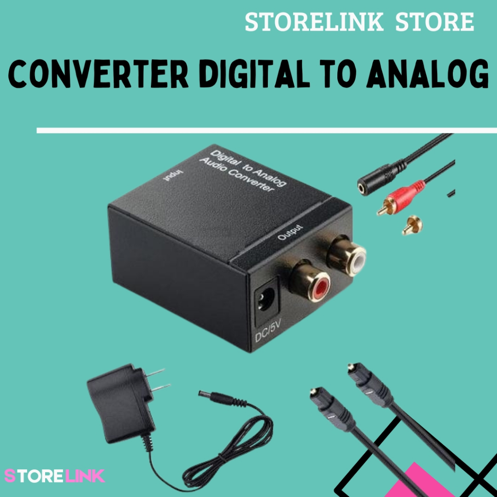 converter digital to analog / audio to digital converter/  converter digital to analog / audio to di