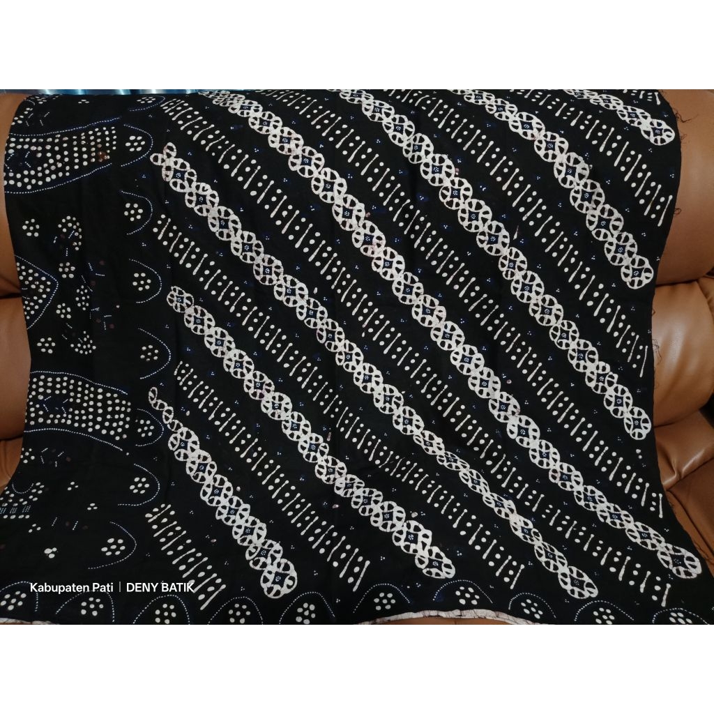 SARUNG BATIK TULIS ASLI BAKARAN MOTIF KAWUNG PARIKESIT