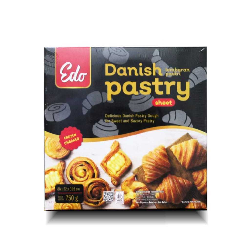 

Edo Danish Pastry Sheet 750gr