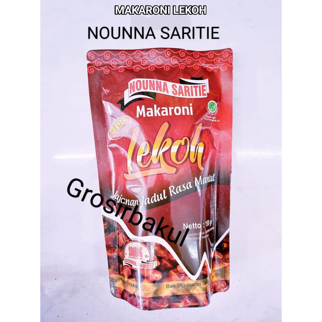 

Makaroni lekoh Viral nounna saritie