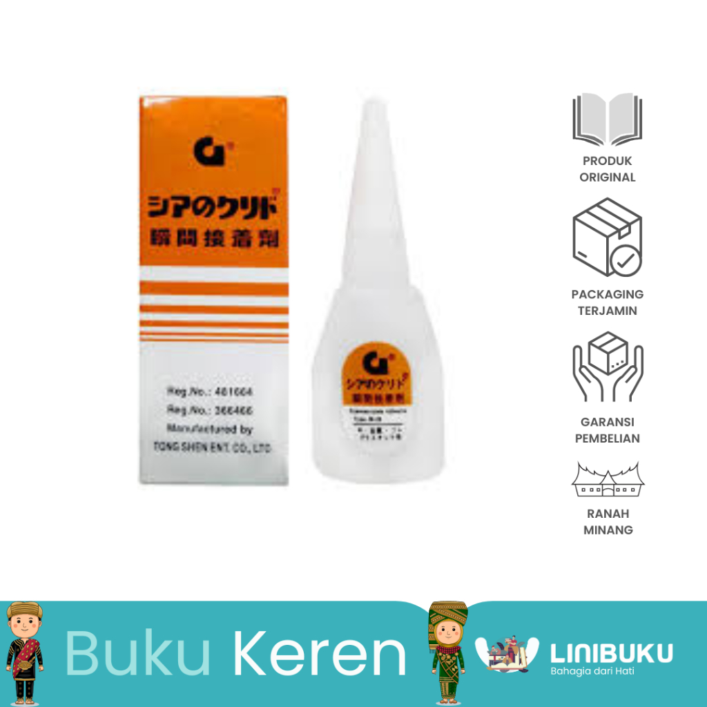 

ATK - LEM POWER GLUE KOREA PEREKAT SUPER REKAT SERBAGUNA - LEM KOREA